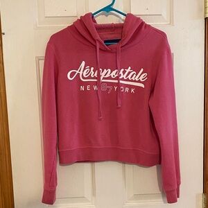 Aeropostale Women's Pink New York Hoodie
